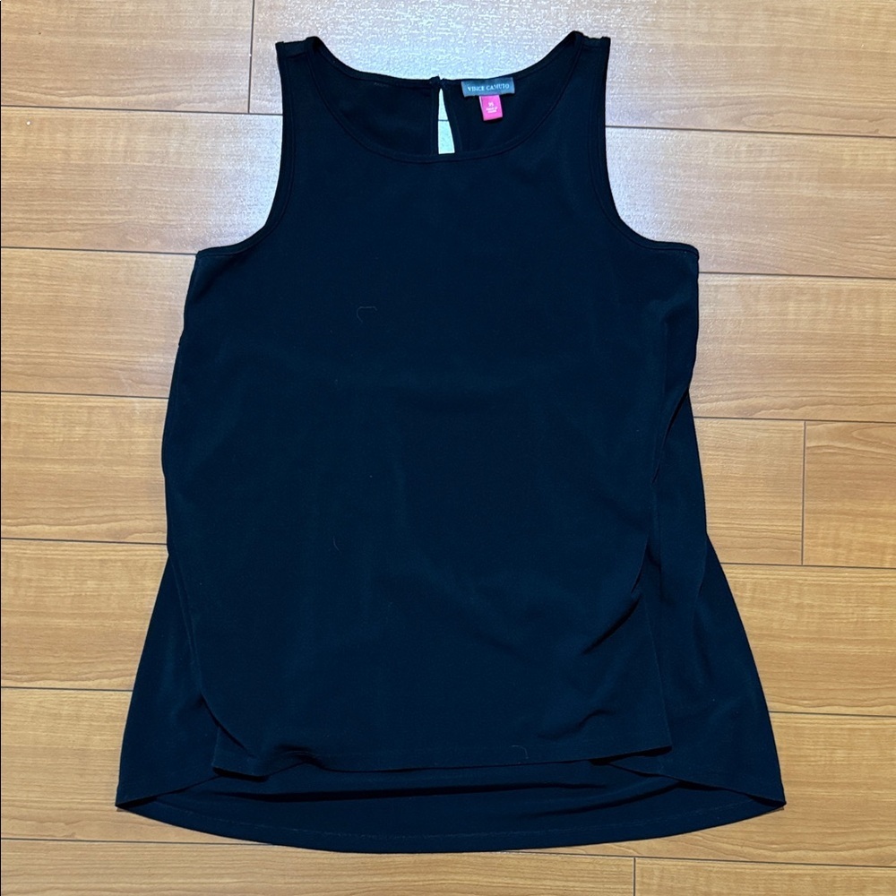 Vince Camuto Black Sleeveless Top